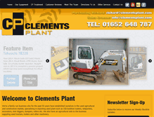 Tablet Screenshot of clementsplant.com